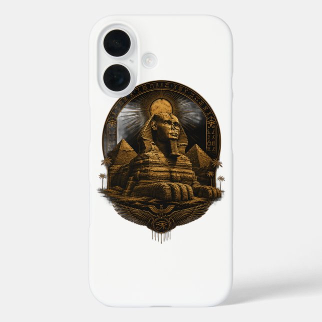 Quiet Power | Great Sphinx Egypt Design Case-Mate iPhone Case (Back)