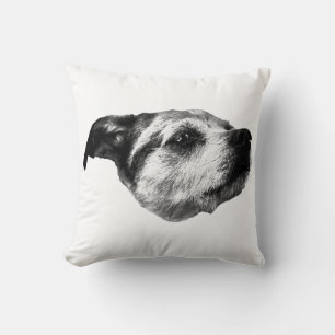 Quiet Pumpkin Lane — Terrier Cushion