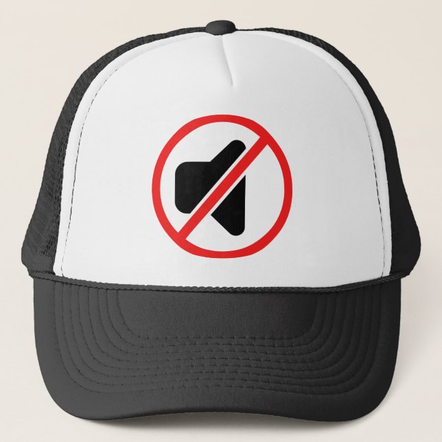 Quiet quitting trucker hat (Front)