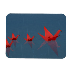 Quiet Rainy Day Flexible Magnet