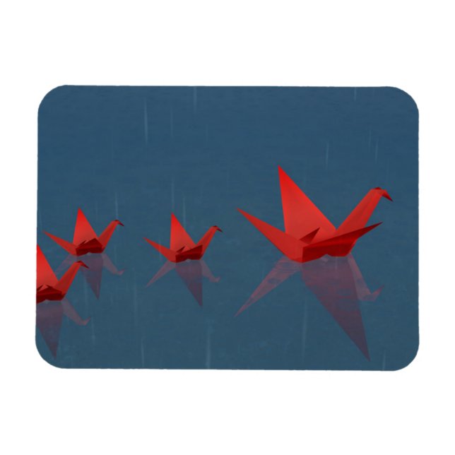 Quiet Rainy Day Flexible Magnet (Horizontal)