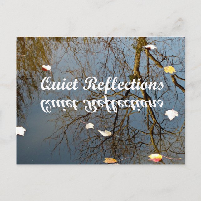 Quiet Reflections Postcard (Front)
