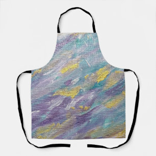 Quiet Reign Modern Art Apron