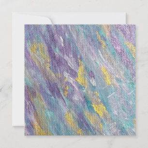 Quiet Reign Modern Art Holiday Card