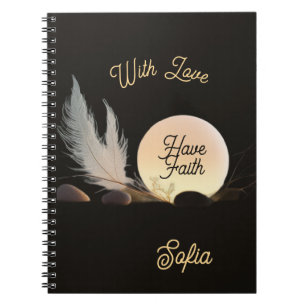 Quiet Soul & Spiritual Vision Minimalist Photo Notebook
