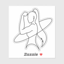 Quiet Strength Minimalist Woman Line Art