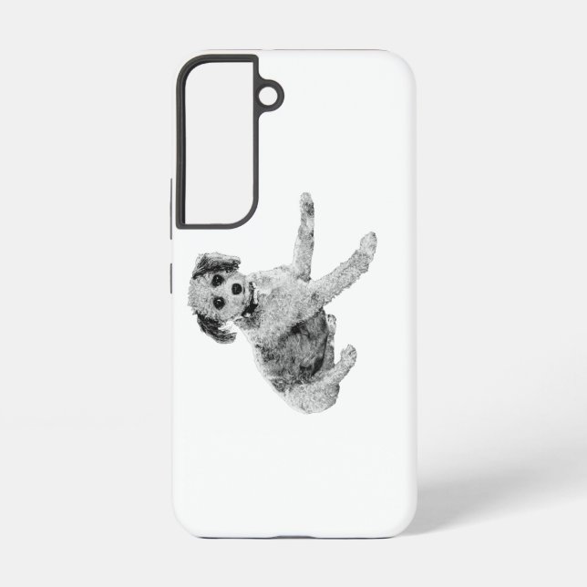Quiet Structure, Light Presence Samsung Galaxy S22 Case (Back)