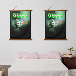 Quiet The Mind Hanging Tapestry