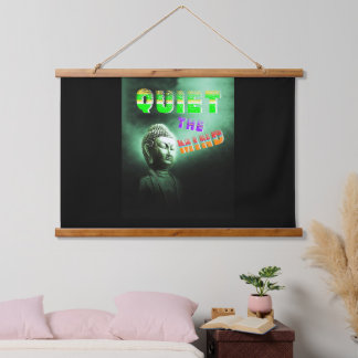 Quiet The Mind Hanging Tapestry