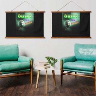 Quiet The Mind Hanging Tapestry