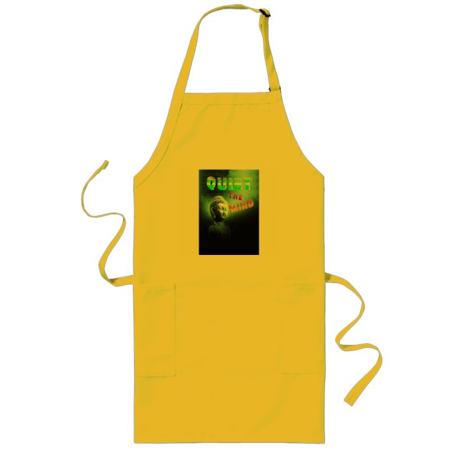 Quiet The Mind Long Apron (Front)