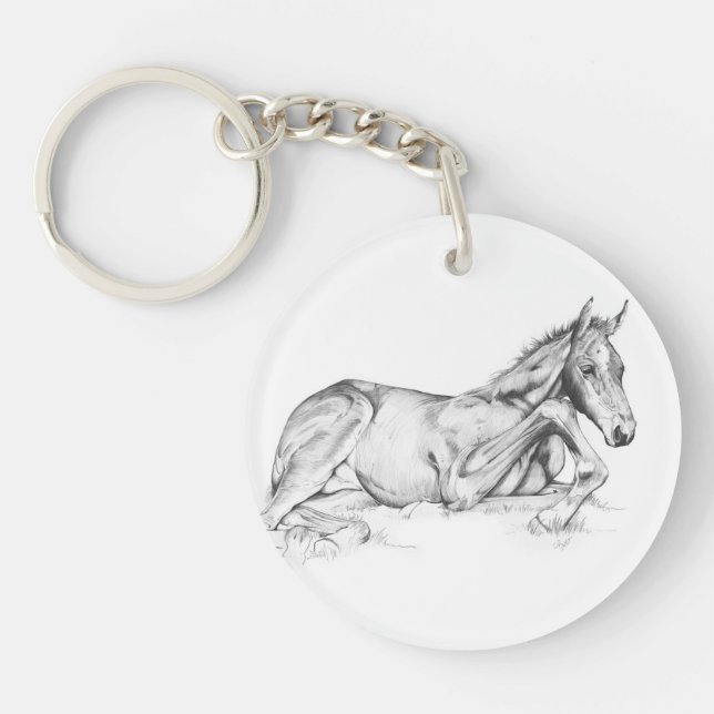 Quiet Time Key Ring (Front)