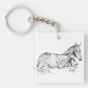 Quiet Time Key Ring
