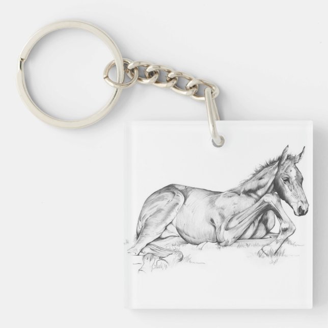 Quiet Time Key Ring (Front)