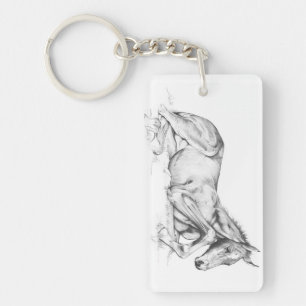 Quiet Time Key Ring