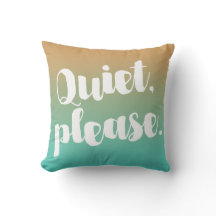 Quiet Time or Talk Time Ombre Colour Choice