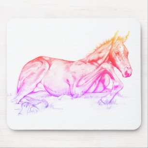 Quiet Time (rainbow) Mouse Pad