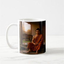 Quiet Time With Buddha Mug
