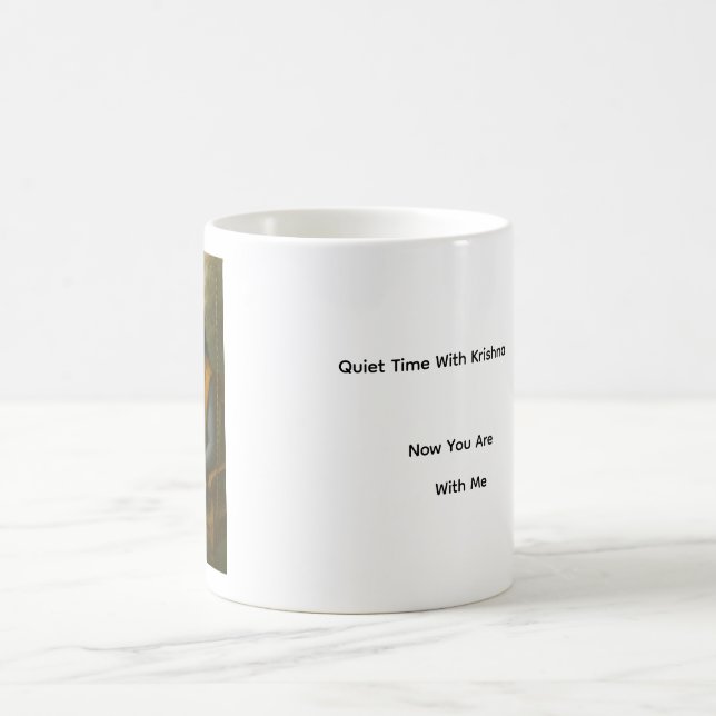 Quiet Time With Krishna Mug (Center)