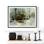 Quiet Winter Afternoon by William Bliss Baker  Photo Print<br><div class="desc">Quiet Winter Afternoon is a painting by William Bliss Baker -American,  1859 – 1886
Customise it with your own details. For further customisation,  please click the "Personalise” link and using Zazzle's advanced design tools,  you can create a one-of-a-kind  gift.</div>