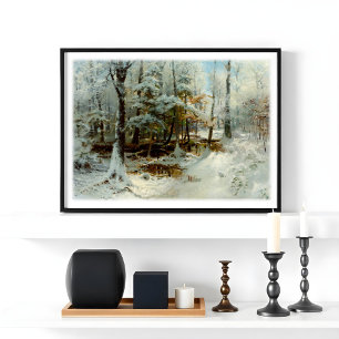  Quiet Winter Afternoon by William Bliss Baker  Photo Print