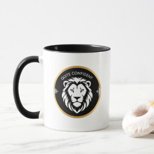 Quietly Confident – Minimal Typography Design for Mug
