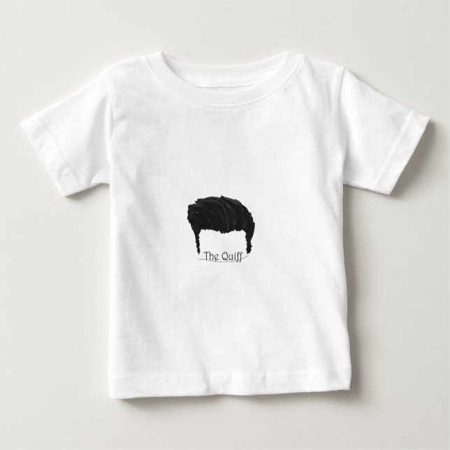 Quiff hairstyle t shirt (Front)