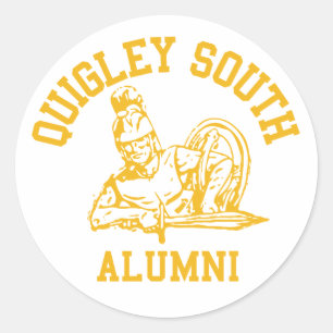 QUIGLEY SOUTH SPARTANS ALUMNI STICKERS