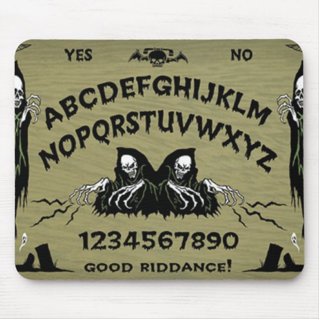 Quija Board Mousemat (Front)