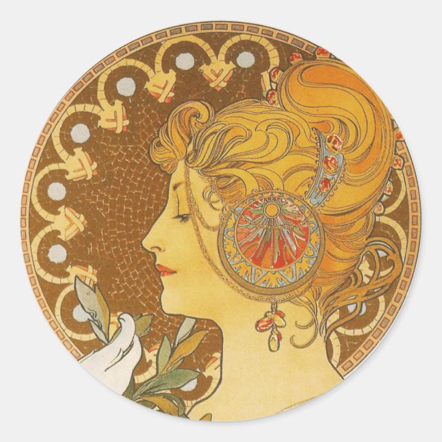 Quill Classic Round Sticker (Front)