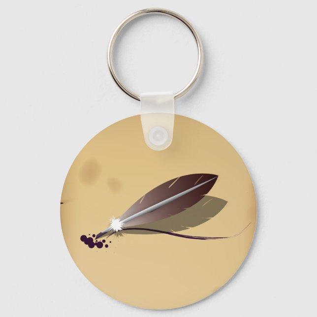 Quill Key Ring (Front)