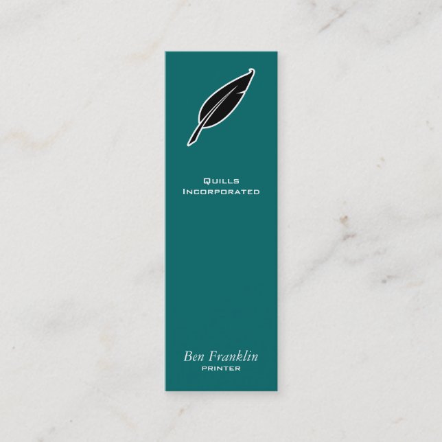 Quill Mini Business Card (Front)