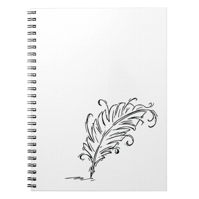 Quill Pen Notebook (Front)