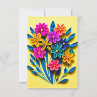 Quilled Flower Bouquet