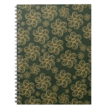 Quilled Woodland Floral Pattern