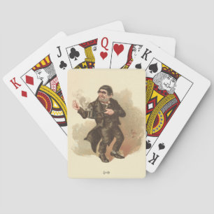 Quilp by Kyd from Dickens' The Old Curiosity Shop Playing Cards