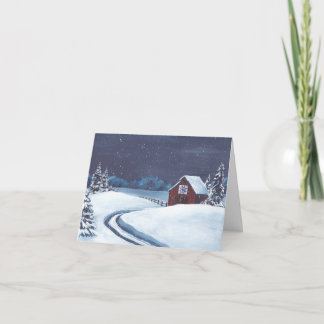 Quilt barn card