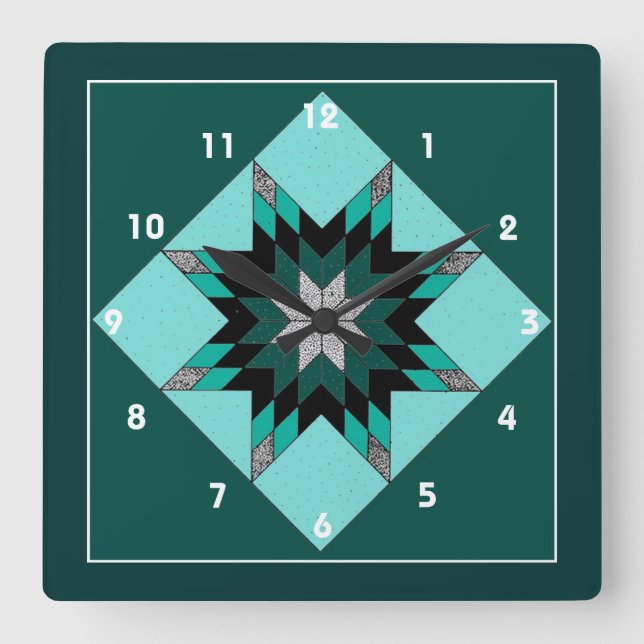 Quilt Block Clock (Front)
