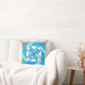 Quilt Block Throw Pillow
