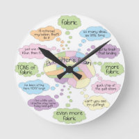 Quilt Brain Clock