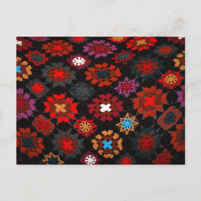 Quilt Crochet Postcard (Front)