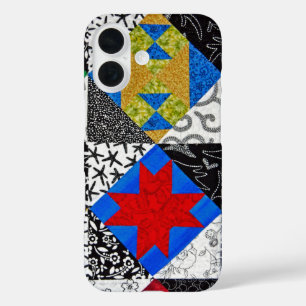 Quilt Design iPhone 16 Case