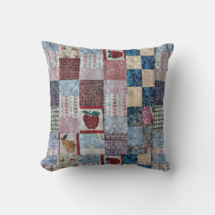 Quilt Design Throw Pillow