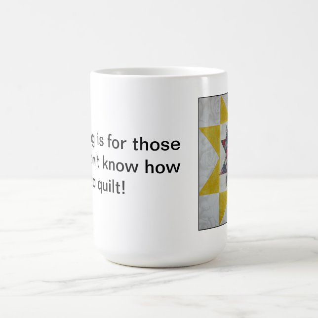 Quilt Don't Cook Mug (Center)