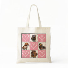 Quilt Hearts Pattern with Custom Photo Collage