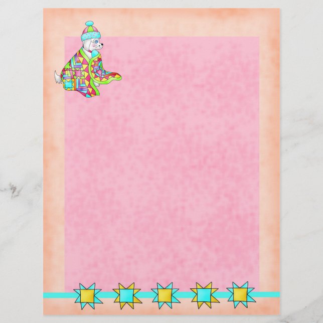 Quilt Lover Letterhead Customisable (Front)