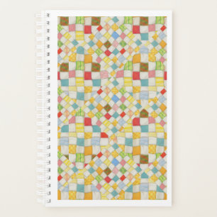 QUILT MOSAIC 5.5x8.5 Planner / Calendar