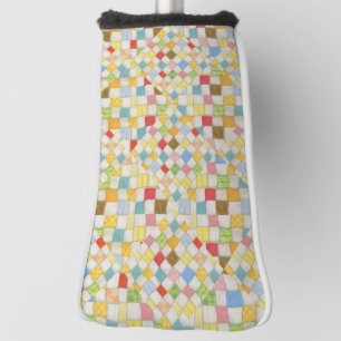 QUILT MOSAIC Golf Putter Cover