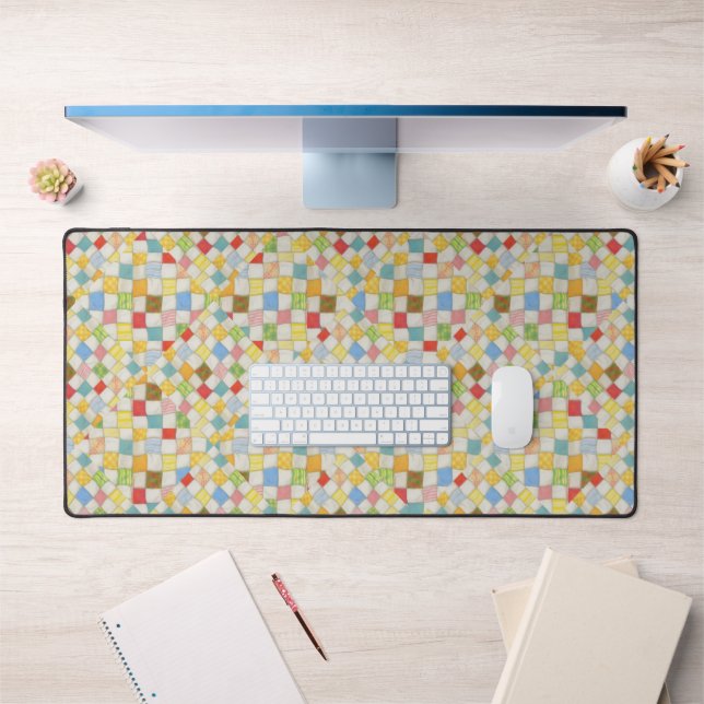 QUILT MOSAIC Office Studio Desk Mat (Office 1)