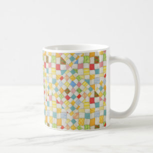 QUILT MOSAIC White Mug